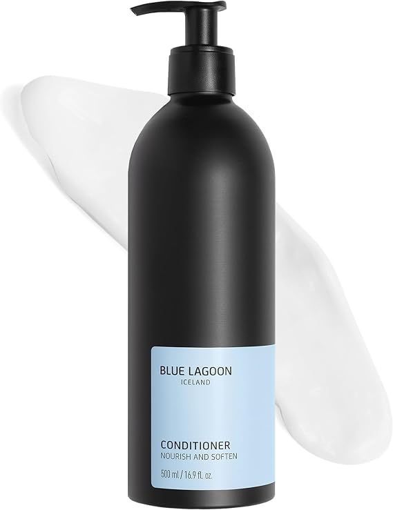 Blue Lagoon Skin Science - Conditioner - Enriched with Blue Lagoon Seawater - Nourish, Hydrate, Detangle & Soften Hair - Creamy Lightweight Texture - For All Hair Types - 500ML