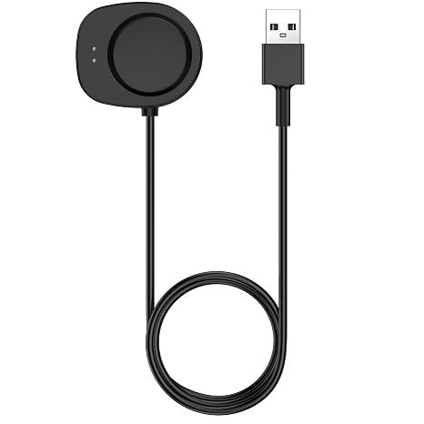 Charger Cable Replacement for Amazfit Helio Strap/Balance 2 / Balance/T-Rex-3 / T-Rex-3-PRO/T-Rex-Ultra-2 / Active-Max/Active-3-Premium