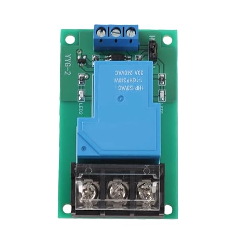 Relay Way 30A Optocoupler Isolation Relay Module High Power Relay High/Low Level YYG-2(12VDC)