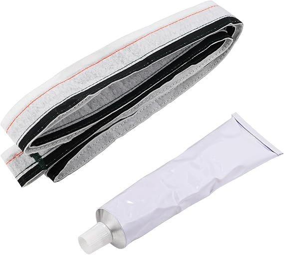 Dryer Drum Felt Seal Replacement for Amana NED4655EW1,NGD4655EW2,Whirlpool WED5000DW2,WGD5000DW3,LEQ9508PW1,LER6620PQ1,Maytag MEDX655DW1,MEDC215EW1,MEDC200XW3,MGDC215EW1,MGDX655DW2.