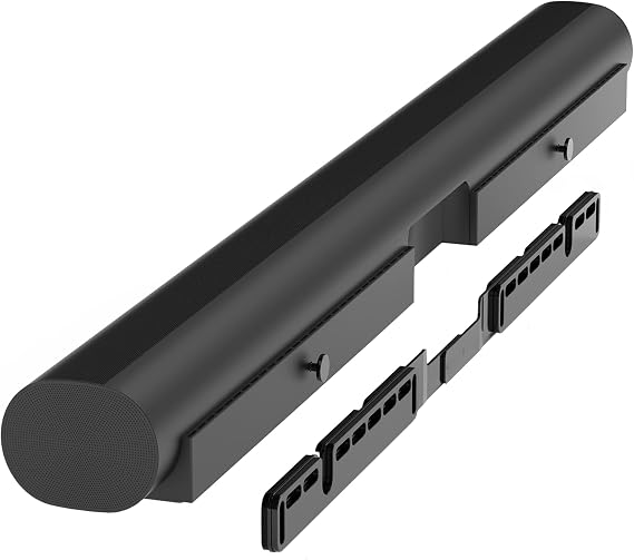 HumanCentric Wall Mount for Sonos Arc & Arc Ultra Sound Bar - Black | Mount Under TV, Floating Style, Hidden Design, Hardware Included. Fits Sonos Arc & Arc Ultra Only.