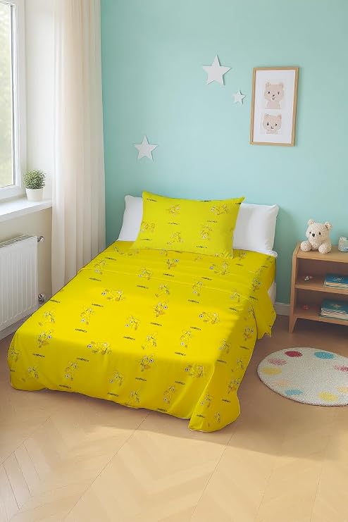 Club America Soccer Team Luxury Twin Sheet 3 piece Set featuring Playing Eagle Mascot