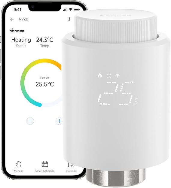 SONOFF ZigBee Akıllı Kalorifer Vanası | TRVZB