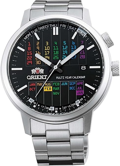 ORIENT Automatic Stylish & Smart Multi-Year Calendar Rainbow Dial ER2L003B