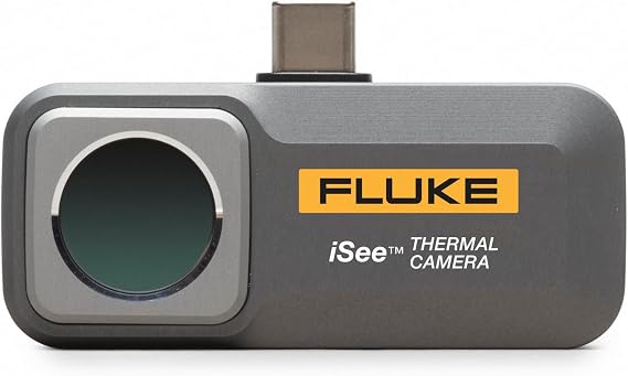 Fluke TC01A 25Hz - iSee Mobile Thermal Camera for Android Smartphones, Temperature Range up to 1022F