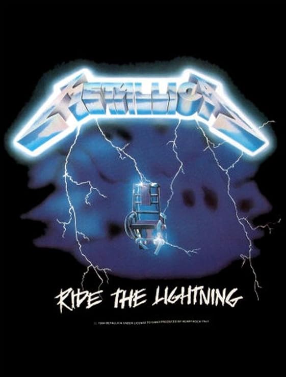 Metallica Fabric Poster, 30 by 40-Inch, Ride The Lightning