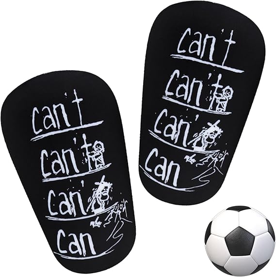 Mini Shin Pads, Professional Football Shin Guards, Protective Soccer Shinpads, Small Football Shins Pads for Men, Women, Boys, Girls