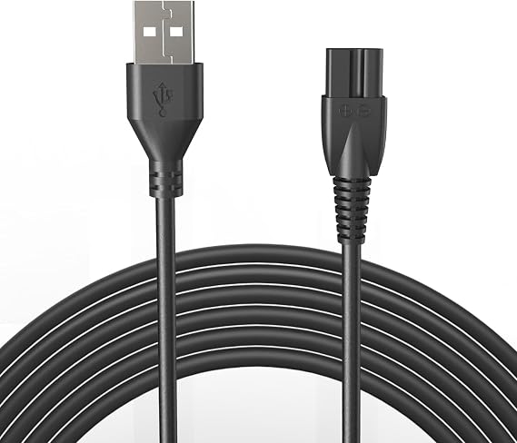 Universal Hair Clipper Charger Cord, Replacement Charger for Various Electric Hair Clipper, Shavers, Razors,Trimmer, Pet Clipper-Fit SUPRENT Clippers,Fit Ceenwes/oneisall/Gooad Dog Clippers etc