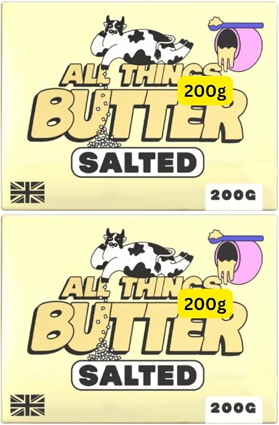 Salted Butter 2x200g, All-thing-butter (2x200g)