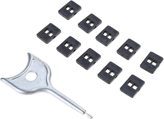 10 USB Port Blocker with Key Lock Data Protection Removable USB A Lock for PC Laptop