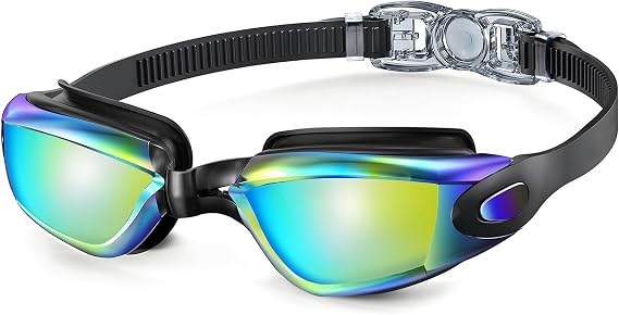 NSSIW Swim-Goggles-Adult-Women Goggles Swimming Men: Anti Fog Pool with UV400 and No Leak