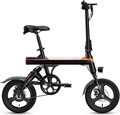 Jasion EB5 Plus Electric Bike, 480 WH Removeable Battery, 750W Peak Motor Electric Mountain Bike, 23MPH Ebike for Adults with Front Fork Suspension