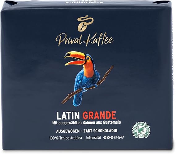 Tchibo Privat Kaffee Latin Grande Ground Filter Coffee 2x250 g
