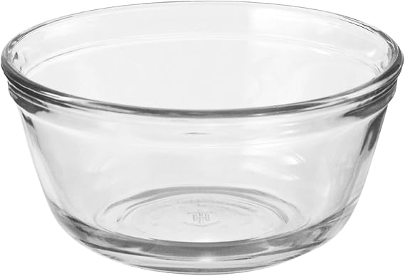 Anchor Hocking 81575 2.5 Litre Glass Mixing Bowl Batter Bowl Toughened Glass