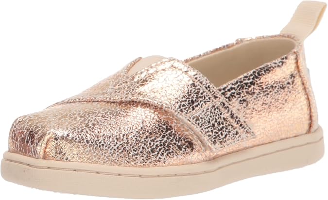 TOMS Kids Crackle Foil Alpargata (Little Kid/Big Kid)