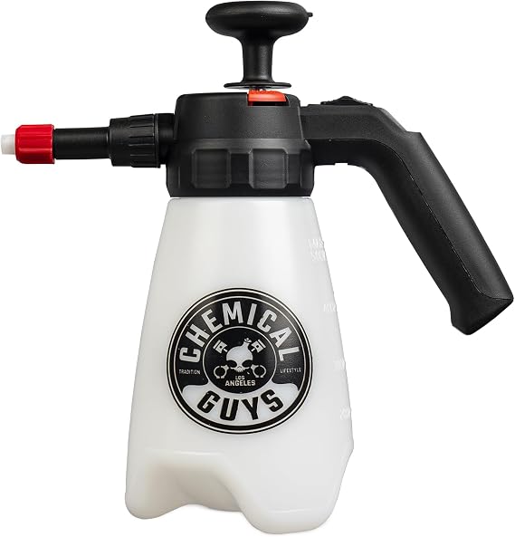 Chemical Guys ACC504 Mr. Sprayer Foamer - Foaming Pump Sprayer, for Wheels and Tires, Leather, Fabric, Floor Mats, Undercarriage, Outdoor, Gardening, and More (Works with Foaming Products) 50 fl oz