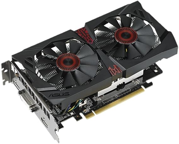 ASUS STRIX GeForce GTX 750TI Overclocked 2 GB DDR5 128-bit DisplayPort HDMI 1.4a DVI-I Graphics Card