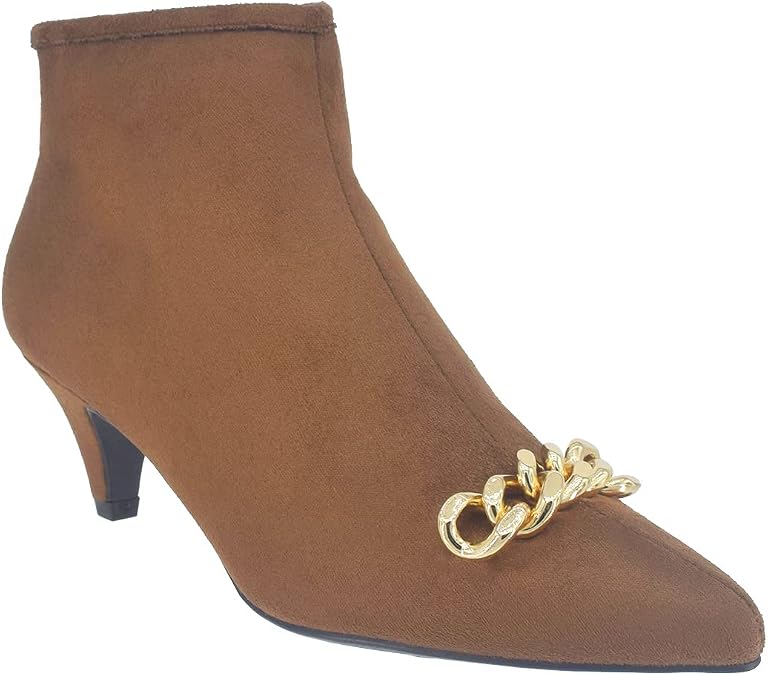 Impo Elicia Chain Stretch Ankle Bootie with Memory Foam
