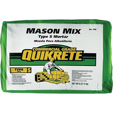 Quikrete 60 Lb. Mason Type S Mortar Mix - 1 Each