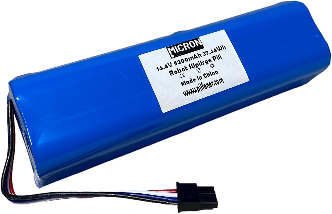 Micron Mi Vacuum Mop Pro2 Plus 3d Xiaomi Uyumlu STYTJ02ZHM Akıllı Robot Süpürge Bataryası 14.4v 5200mah Pil