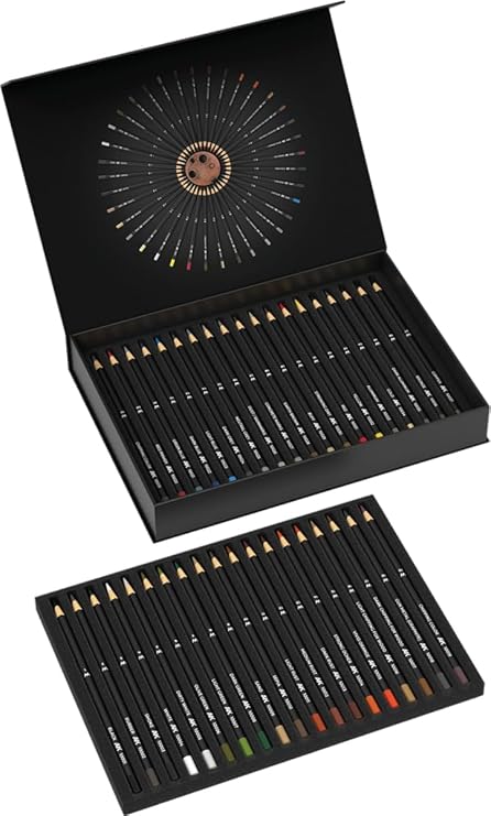 AK Interactive AK10047 Weathering Pencil Box Deluxe Edition (37 Colors)