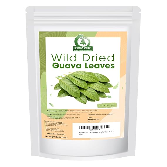 Wild Dried Guava Leaves for Tea 1.0Oz
