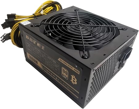 XMKT 1800W 2000W Bitcoin Mining PSU PC Power Supply Computer Mining Rig 8 GPU ATX Ethereum Coin 12v 6pin Power Supply