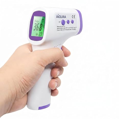 Non-Contact Infrared Forehead Thermometer for Adults & Kids