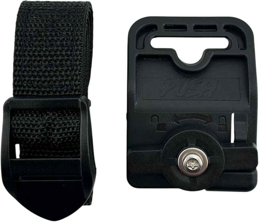 Push Industries 104.134 Rapid Adjust Boat Fender/Bumper Hanger for Lund SportTrak – No Drill & Infinite Adjustability, All Rail Angles, Any Finish, All Years