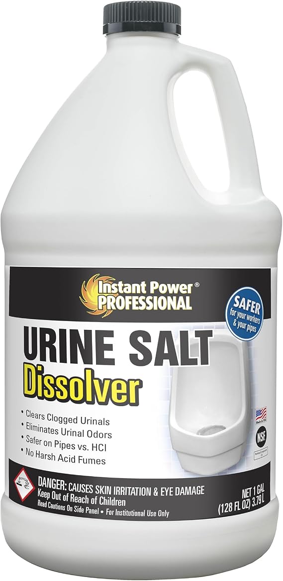 Instant Power Professional Urine Salt Dissolver for Urinals, 1 Gal