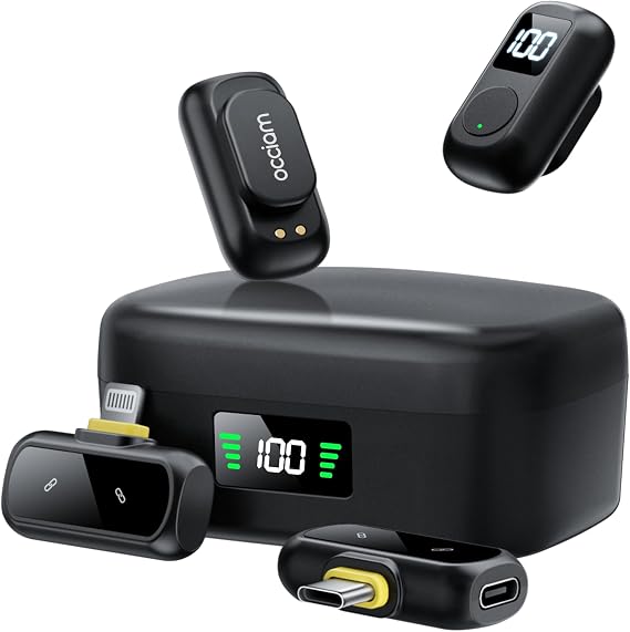 occiam Mini Lavalier Wireless Microphone