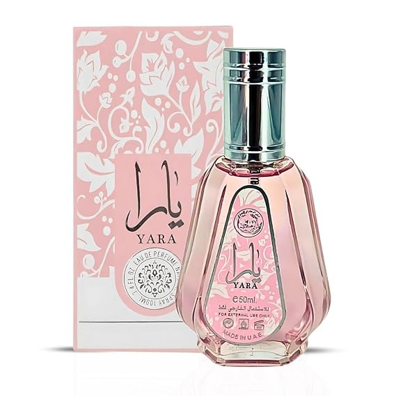 Lattafa Yara EDP Spray 50ML (1.7 OZ) | A Refreshing Floral Scent with a Sweet, Musky, Lasting Finish