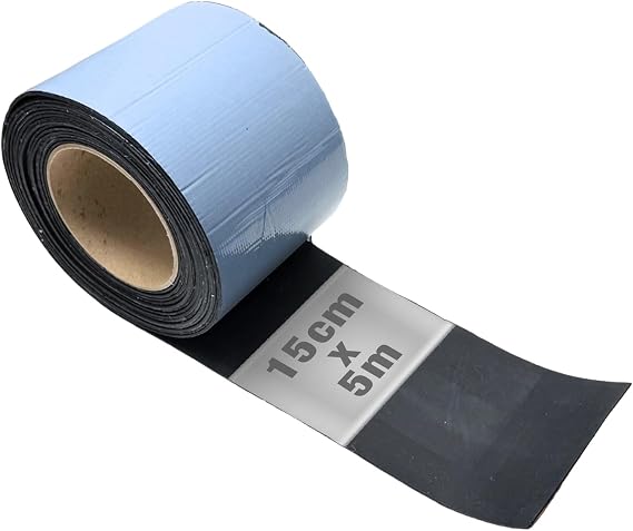 Butyl Tape 5 m x 15 cm HSS EPDM Sealing Tape Self-Adhesive