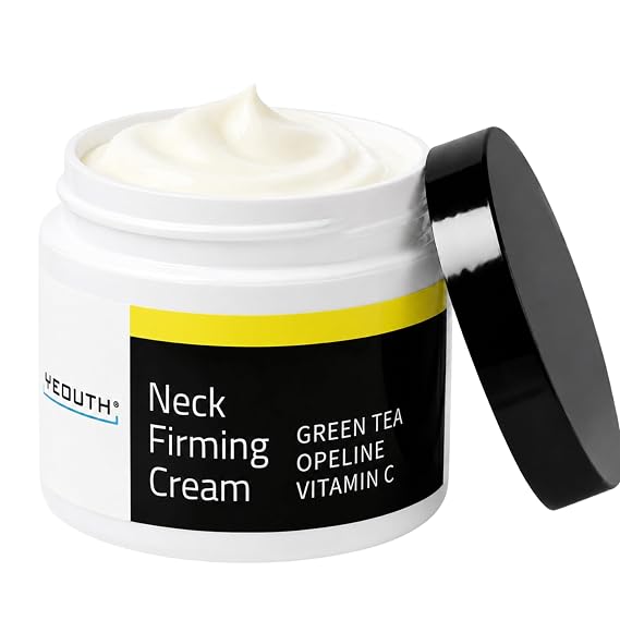 YEOUTH Neck Firming Cream with Vitamin C for Chest and Decollete, 2oz