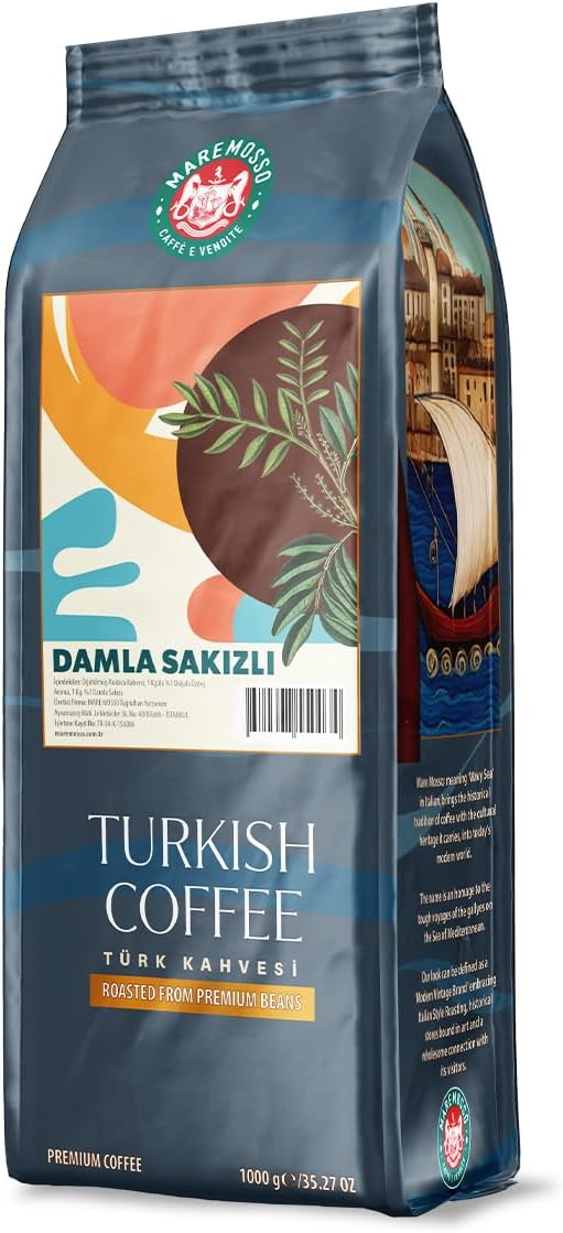 Damla Sakızlı Türk Kahvesi 1 KG.