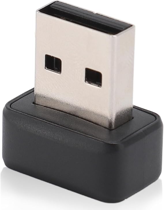 ciciglow Mini Usb Fingerprint Reader, Biometrics Fingerprint Scanner 360° Touch Usb Security Key for 10 11 32 64