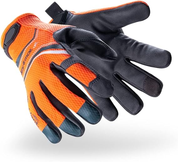 HexArmor Cut and Puncture Resistant Breathable Work Gloves | Chrome SLT Series 4074