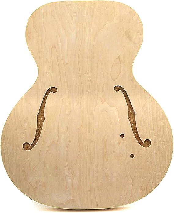 TSTS DIY Guitar Kits Guitar With A Maple Plywood Back Side Panels