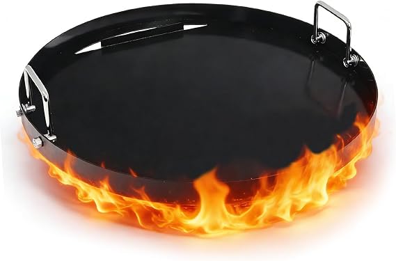 SHINESTAR Carbon Steel Griddle for Weber 22" Grill