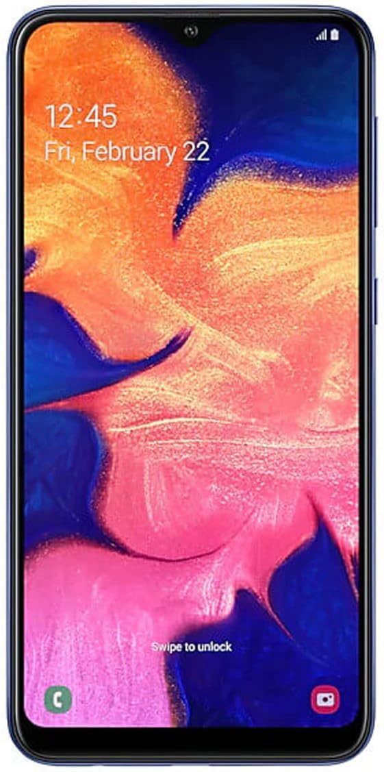 SAMSUNG Galaxy A10 - Smartphone 32GB, 2GB RAM, Dual Sim, Blue