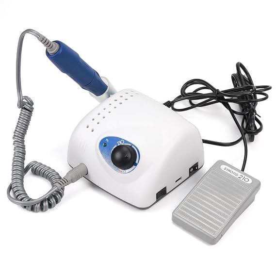 65W Strong 210 105L Nail Drills Manicure Pedicure Machine Electric Strong Nail File Polishing 35000RPM Nails Art Grinding Device