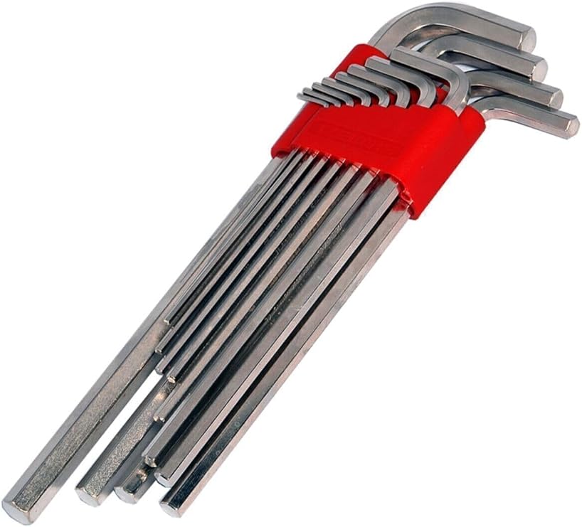 İzeltaş 12 Piece Long 6 Corner Alyan Allen Key Set