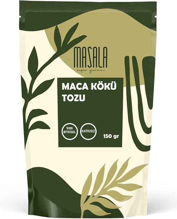 Super Gourmet Masala Maca Root Powder 150 gr - Maca Root (Lepidium Meyenii)