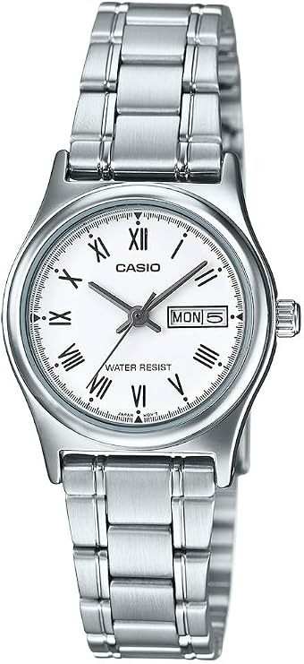 Casio Female adult LTP-V006D-7BUDF Wristwatch Gray Standard