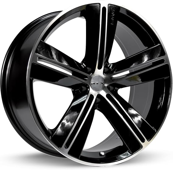 RTX (RTX) 081087 SMS Black Machined 18x7.5 5x115 ET20 CB71.5