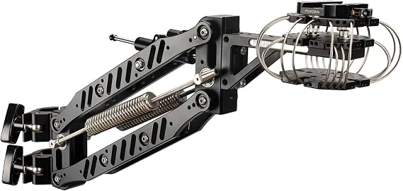 PROAIM Air-Wave Camera Vibration Isolator Arm for 3-Axis Gimbals | Supports 515kg payload with micro-adjustable springs, dampers, and 3850mm speed rail compatibility