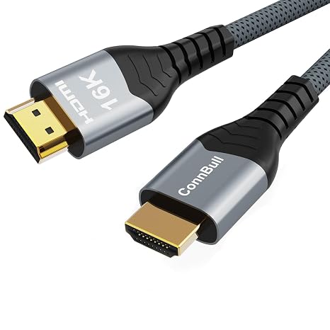 HDMI 2.2 Cable 2m, 96Gbps Ultra High Speed, Compatible hdmi 2.1 cable,