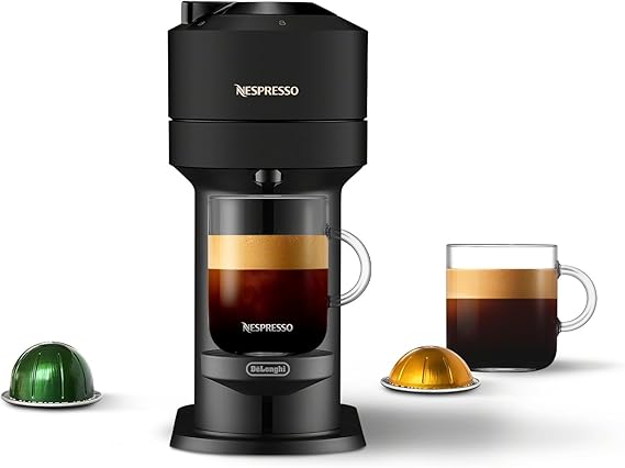 Nespresso Vertuo Next Coffee & Espresso Maker by De'Longhi, Black