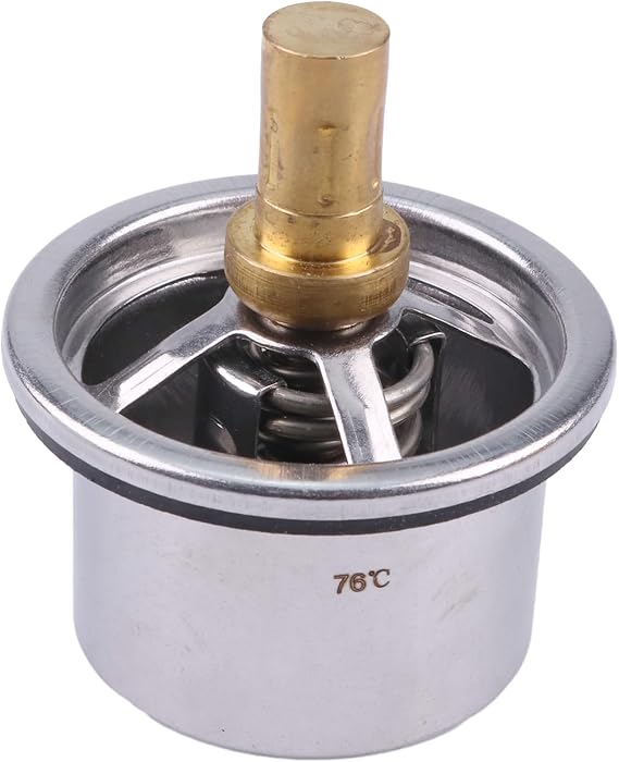 Water Thermostat Regulator 247-7133 7C3095 4W4842 Compatible for Caterpillar C9 C10 C11 C12 C13 C15 C18 3176C 3196 Engine
