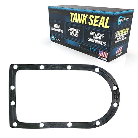 QFS Fuel Tank Seal for Harley-Davidson Dyna Models 2004-2017 | OE Replacement for Harley Dyna | Fuel-Compatible Leak-Free Seal Gasket